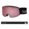 Bollé Masque de Ski Nevada SMALL Black Corp Matte Vermillon Gun