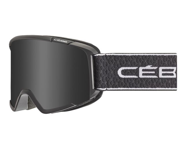 Cébé Masque de Ski INTREPID - Matt Black - grey Ultra Black Cat.3