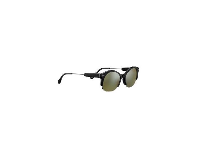 Serengeti Vinita Shiny Black Mineral Polarized 555nm