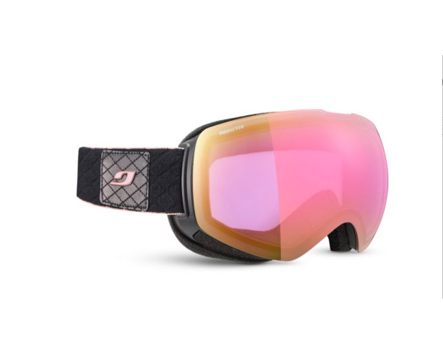 Julbo Shadow Noir/Rose Reactiv Performance 1-3 Flash Rose