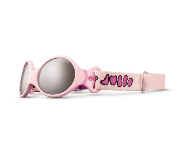 Julbo Lunette de Soleil Baby Loop S Rose Clair / Rose - Spectron 4 baby