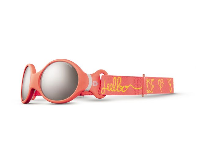 Julbo Lunette de Soleil Baby Loop S Corail / Gris Clair - Spectron 4 baby