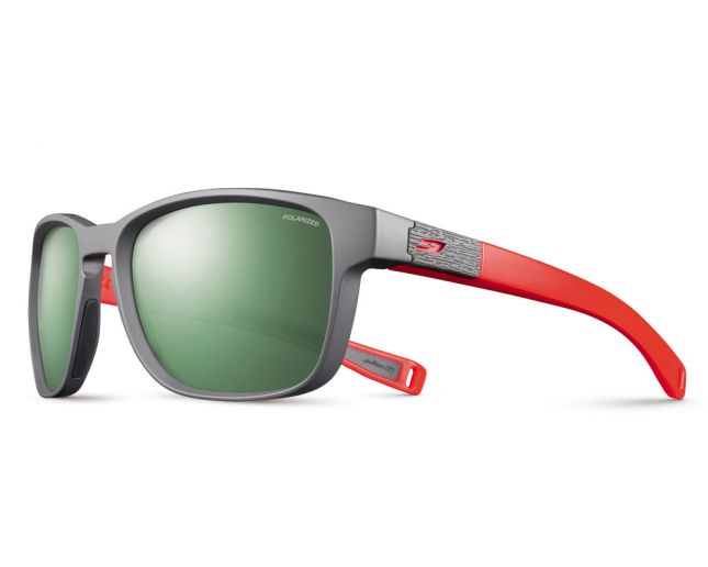 Julbo Paddle Dark Grey Orange Grey Polarized 3 Flash Green J5049020 Lunettes de soleil IceOptic