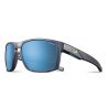Julbo Stream Translucide Mat Black Yellow  Grey polarized 3 Flash Blue