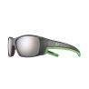 Julbo Lunette de Soleil Enfant Billy Gris Foncé / Vert - Spectron 4 Flash Argent