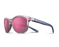 Julbo lunette de soleil Adelaide Translucide Brillant Gris Grey Polarized 3 Flash Rose