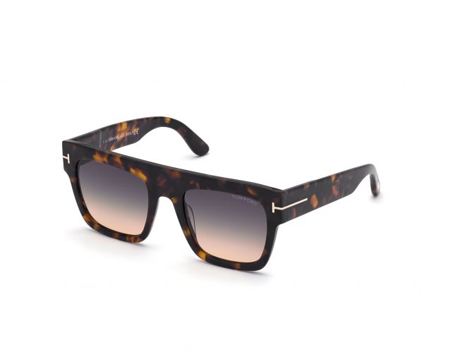 Tom Ford Renee Dark Tortoise Grey Smoke