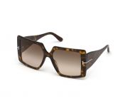 Tom Ford Quinn Dark Tortoise Brown Smoke