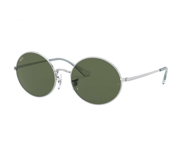 Ray-Ban Oval RB1970 Legend Silver Green - RB1970 914931 - Sunglasses -  IceOptic