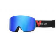 Vuarnet Masque de Ski VM2021 - Matt Black 2 écrans Grey Blue Flash cat.3 & Orange cat.1