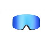 Vuarnet Masque de Ski VM2021 - Matt Black 2 écrans Grey Blue Flash cat.3 & Orange cat.1
