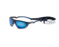 Vuarnet Air 2010 Bio - GREY POLAR Blue Flash - Gris / Bleu