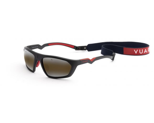 Vuarnet Air 2010 Bio - SKILYNX - Noir Mat / Rouge