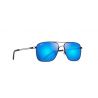 Maui Jim Haleiwa Black Gloss Blue Hawai