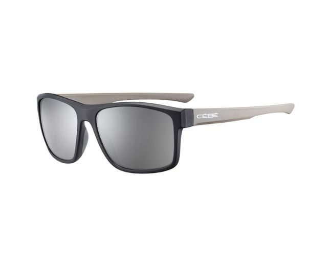 Cébé Baxter Black Matte Graphite - Zone Polarized Grey Silver