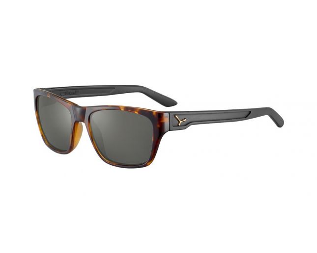 Cébé Hacker Black Tortoise Matte - Zone Polarized Grey