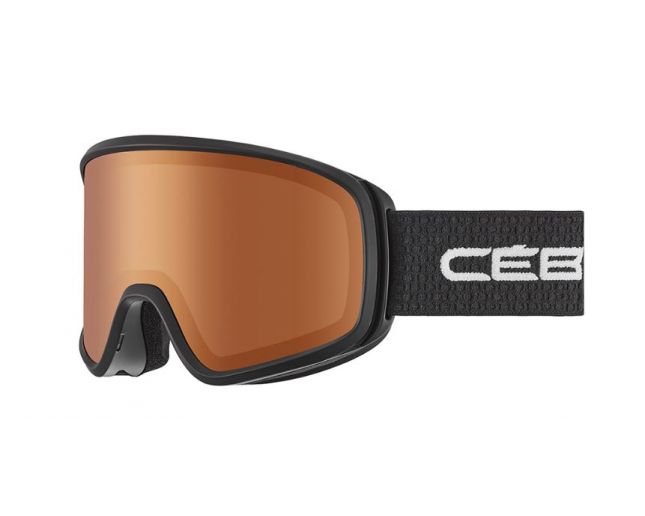 Cébé Masque de Ski STRIKER EVO - Matt PC Vario Orange Cat.2-3 CBG361 Ski Goggles - IceOptic