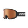 Cébé Masque de Ski STRIKER EVO - Matt Black - PC Vario Orange Cat.2-3