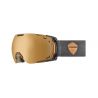 Cébé Masque de Ski Fateful Matt Black Copper NXT Vario Perfo Amber Flash Mirror Cat.1-3