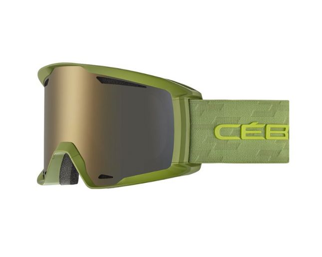 Cébé Reference Matt Olive Lime Dark Grey Flash gold cat.3