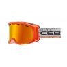 Cébé Masque de Ski Cheeky Over The Glasses Mat Orange Orange Flash Fire cat.2