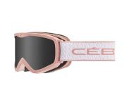 Cébé Masque de Ski Enfant Teleporter Matte Pink Powder Grey Ultra Black cat.3