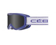 Cébé Masque de Ski Enfant Teleporter Matt Nautic Blue Grey Ultra Black cat.3