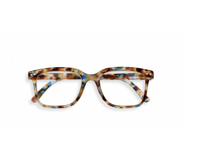 Izipizi Lunette de Lecture Forme L Reading Blue Tortoise