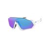 Oakley Flight Jacket Matte White-Prizm Saphire iridium