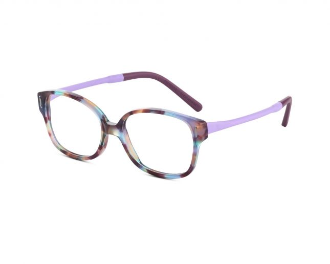 Minima Junior H2 CJ16 Ecaille Bleu Parme E MJH2 CJ16 546A Eyeglasses IceOptic