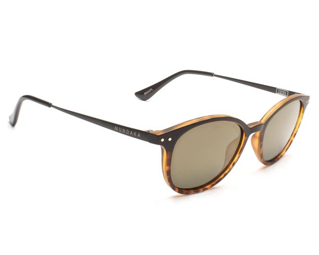 Mundaka Iris Matte Black Green Polarized