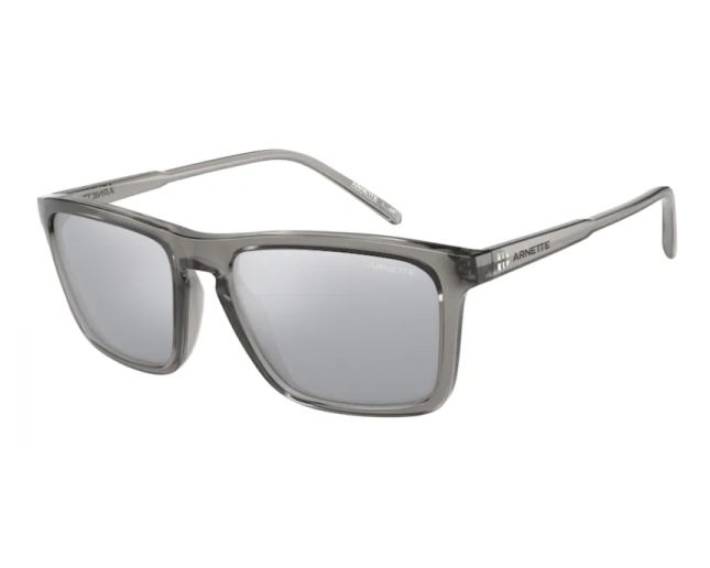 Arnette Shyguy Translucide Grey-Silver Mirror Light Grey