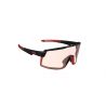 AZR Lunette de Soleil - KROMIC SPRINT - Noir / Rouge Mat - Photochromique Multicouche 0-3