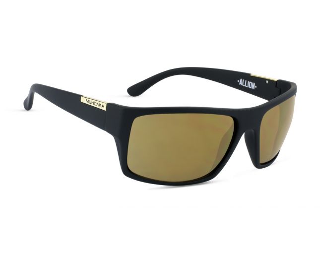 Mundaka Lunette de Soleil Allion Black  Green Grey Polarized 