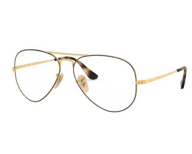 Ray-Ban RX6489 Gold On Top Havana