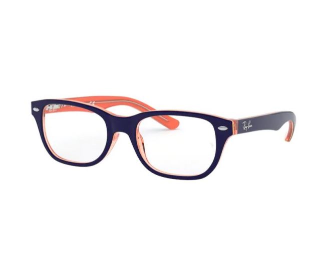 Ray-Ban RY1555 Transparent Orange On Top Blue