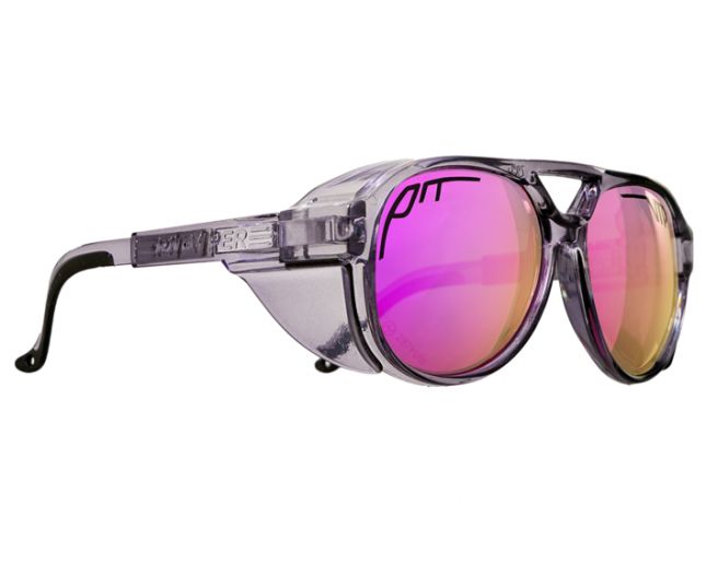 Pit Viper The Exciters The Smoke Show Polarized Crystal Smoke Green Flash Mirror