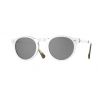 Oliver Peoples Gregory Peck 1962 Folding White Ivory Black Green Grey Silver Mirror