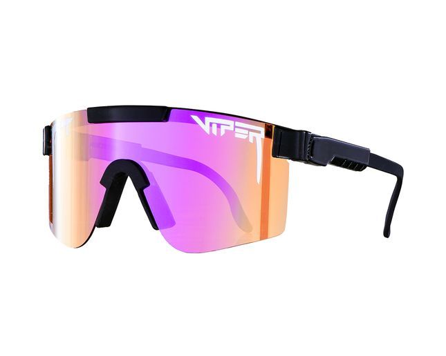 Pit Viper The Originals Polarized The Monster Bull Black with Neon Green Splatter