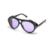 Tom Ford Neughman Shiny Black Purple 