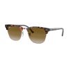 Ray-Ban Clubmaster Pink Havana Clear Gradient Brown