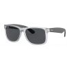 Ray-Ban Justin Rubber Transparent Dark Grey