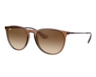 Ray-Ban Erika Classic Dark Rubber Sand Brown Gradient 