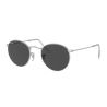 Ray-Ban Round Metal Legend Silver Green Bottol