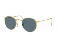 Ray-Ban Round Metal Legend Gold Blue