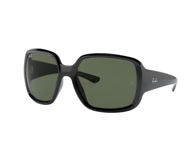 Ray-Ban RB4347 Black Dark Green