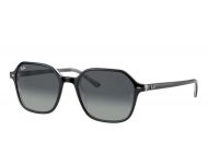 Ray-Ban John Black On Chevron Grey Bur Light Grey Gradient