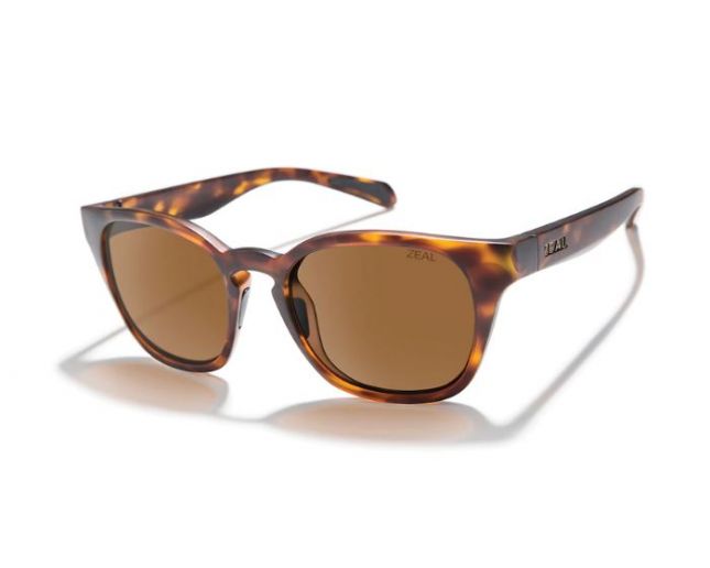 Zael Optic Windsor Plant-Based Matte Tortoise Copper Polarized