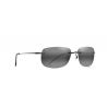 Maui Jim Ohai Noir Brillant Neutral Grey Polarized