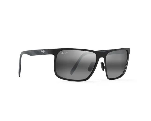 Maui Jim Wana Matte Black Neutral Grey 